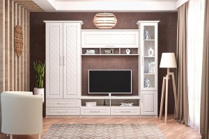 Модульная гостиная Аллегро 9 Ромб (Диал)